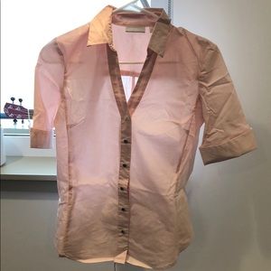 XS, pink, button up